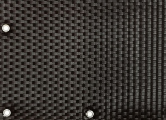 Balkonová ratanová zástěna s očky MALMO, tmavě hnědá, výška 90 cm šířka 500 cm MyBestHome