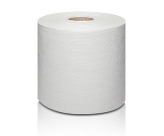 - Utěrka z netkané textilie - 500 útržků/role - bílá