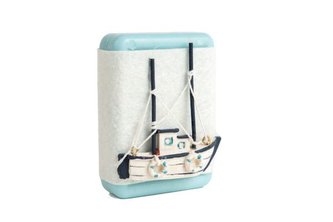 Ovis pevné mýdlo z ovčího mléka - dekorace loď 100 g