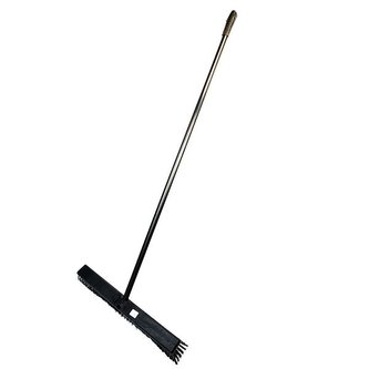 vybaveniprouklid.cz Smeták plastový 60 cm Profi, kovová násada 125 cm