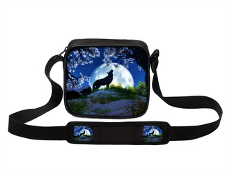 Taška přes rameno MINI s vlkem 07 MyBestHome 19x17x6 cm