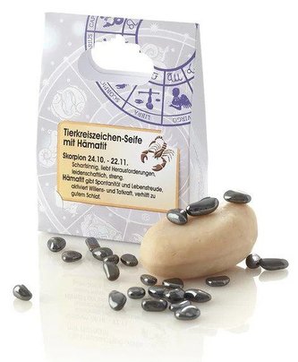 Ovis kamenné mýdlo s hematitem 90 g - znamení štír