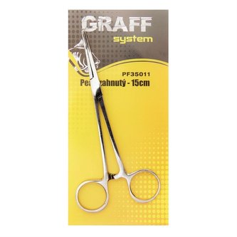Graff: Pean zahnutý 15cm