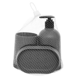 5Five - Koupelnová sada X3 šedá 3 ks