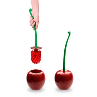 QUALY WC štetka ve tvaru třešně