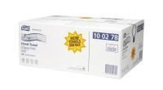 Tork 100278 Skládané ručníky ZZ soft premium 3000 ks, bílé, 2 vrstvy