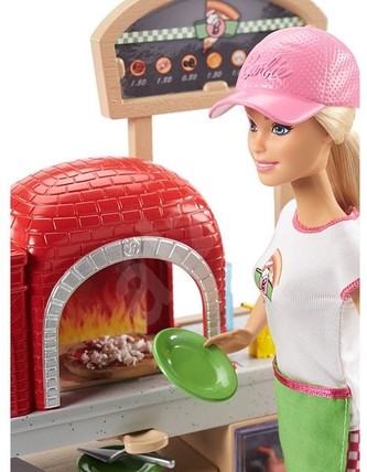 BRB VAŘENÍ A PEČENÍ PIZZA HERNÍ SET S PANENKOU