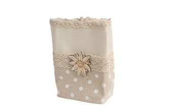 Ovis přírodní plátěný vak 7,5 x 12 x 4 cm - varianta B