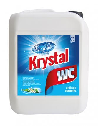 KRYSTAL WC kyselý na keramiku, modrý 5 l