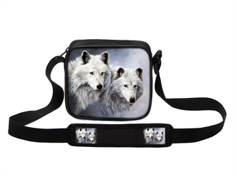 Taška přes rameno MINI s vlkem 04 MyBestHome 19x17x6 cm
