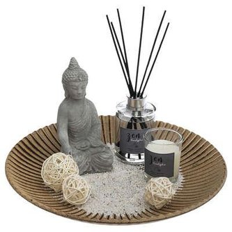 Atmosphera Dárkový set BUDHA s difuzérem a svíčkou