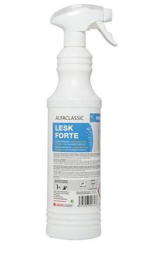 LESK FORTE premium - leštící prostředek na sklo 800 ml