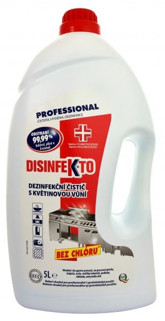 DISINFEKTO 5 l - proti bakteriím a plísním