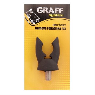 Graff: Rohatinka gumová Lux Černá