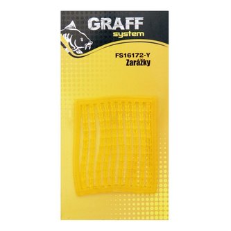 Graff: Zarážky Carp silikonová Žlutá