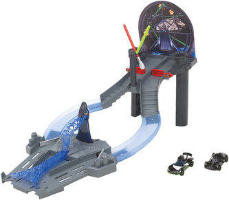 HW STAR WARS set autíčko s tratí (1 sada v krabici)