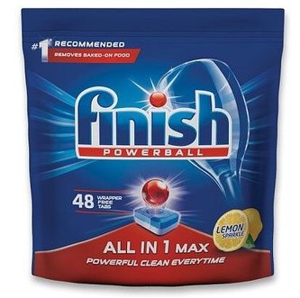 Finish All in one Max lemon, tablety do myčky 48 ks