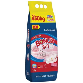 Bonux prací prášek na barevné prádlo 7,5 kg