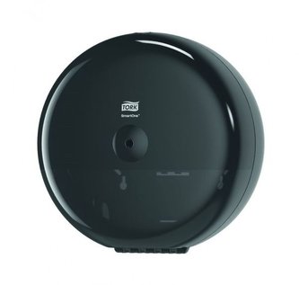 Zásobník na toaletní papír "SmartOne", černá, T8 systém, TORK