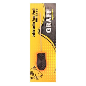 Graff: Jehla na boilie Profi 7cm Fluo Oranžová