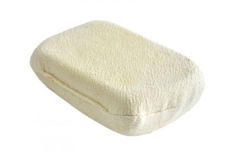 Přírodní jelenice - houbička potažená jelenicí