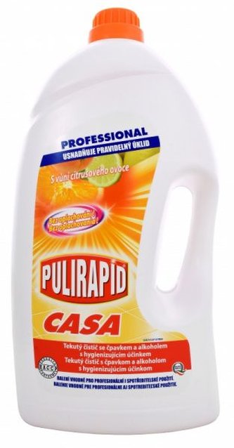 PULIRAPID CASA AGRUMI 5l - univerzální čistič se čpavkem, citrusové ovoce