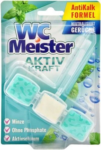 WC MEISTER ZÁVĚS DO WC 45 g - máta