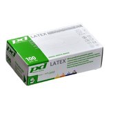 Rukavice jednorázové latexové pudrované L, bílé