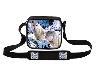 Taška přes rameno MINI s vlkem 09 MyBestHome 19x17x6 cm