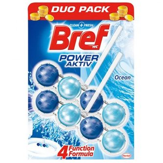 Bref Power Aktiv WC blok Ocean 2 x 50 g