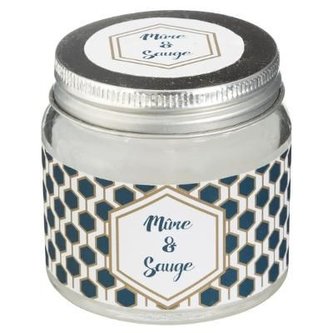 Atmosphera Vonná svíčka ve skle s vůní ostružin a šalvěje 65 g