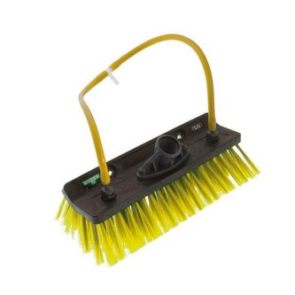 UNGER nLite Hiflo rádiusový solární kartáč 40 cm - žlutý