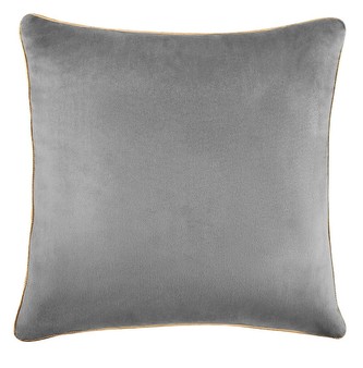 Polštář GLORY světle šedá 45x45 cm Mybesthome