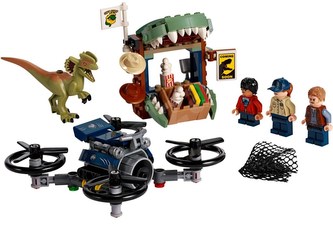 LEGO JURASIC PARK 75934 Dilophosaurus na útěku