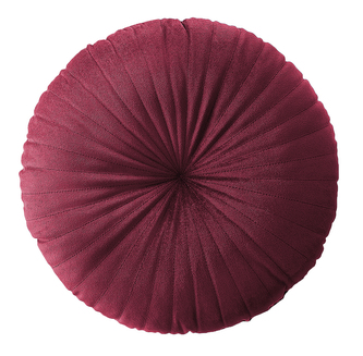 Polštář s výplní MILO vínová O 45 cm x 15 cm  Mybesthome