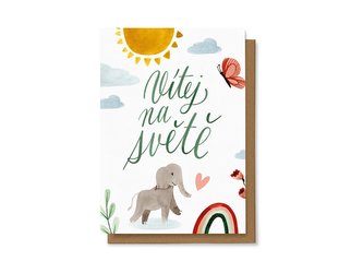 Chaukiss Vítej na světě - sloník