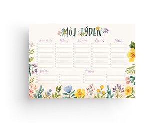 Chaukiss Týdenní plánovač - Můj týden