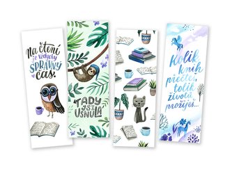 Chaukiss Záložky zvířátka 4 ks