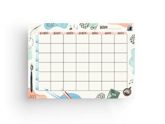 Chaukiss Rodinný týdenní plánovač