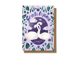 Chaukiss Gratulujeme - labutě