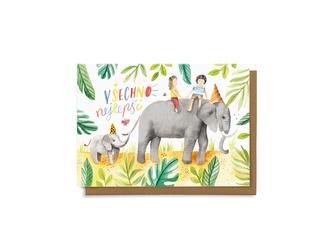 Chaukiss Všechno nejlepší - slon