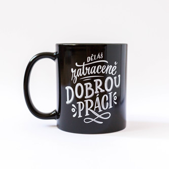 Chaukiss Hrnek "Děláš zatraceně dobrou práci"