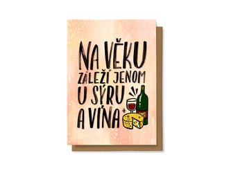 Chaukiss Na věku záleží jen u sýru a vína