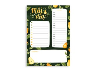 Chaukiss Denní plánovač - Můj den