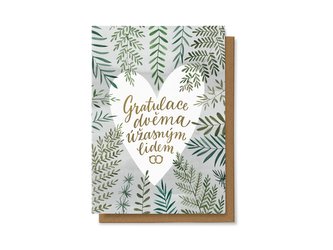 Chaukiss Gratulace dvěma úžasným lidem - zlaté písmo