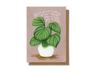 Chaukiss Protože opravdové rostlinky už nemáš kam dát, tady máš aspoň jednu na papíře