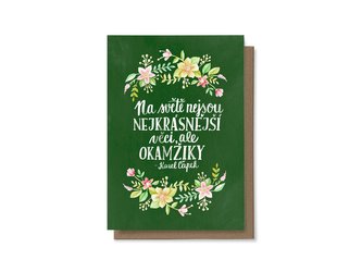 Chaukiss Na světě nejsou nejkrásnější věci, ale okamžiky