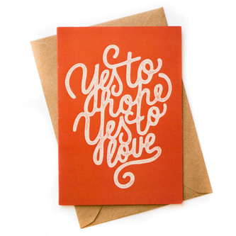 Chaukiss Yes to hope, yes to love