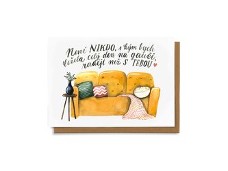 Chaukiss Není nikdo s kým bych ležela celý den na gauči raději, než s tebou