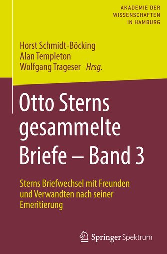 Otto Sterns gesammelte Briefe - Band 3